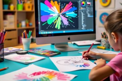 How to Teach Your Child Basic Graphic Design Skills Online