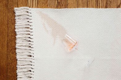 How to remove alcohol stains from carpets and upholstery