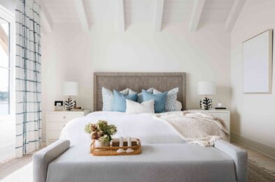 This simple trick is the key to a luxurious, fluttering bed